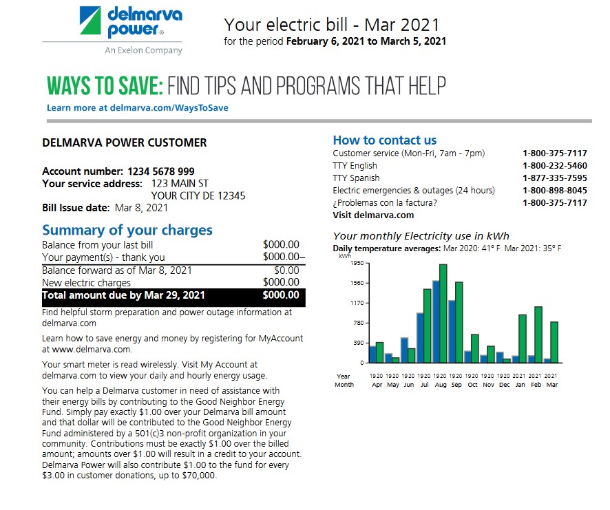 Delaware business electric rates Bid On Energy Commercial Electricity