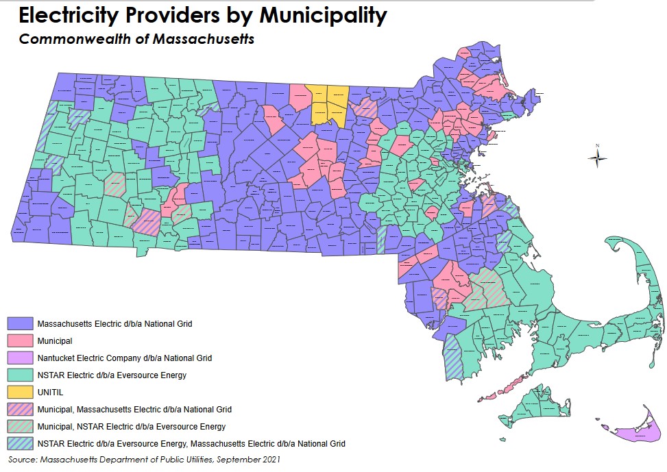 Massachusetts electricity utilities